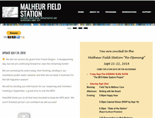 Tablet Screenshot of malheurfieldstation.com